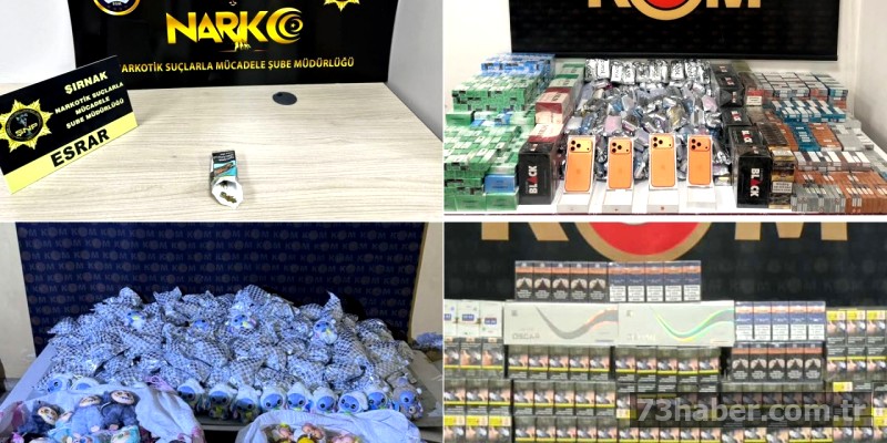 Şırnak'ta Büyük Operasyon: 130 Kaçakçı ve Torbacı Yakalandı