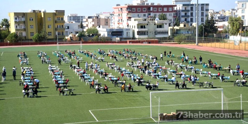 Şırnak'ta Öğrenciler Turnuvada Ter Döktü