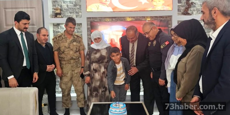 Şehit Oğluna Sürpriz Doğum Günü: Duygulandıran Anma