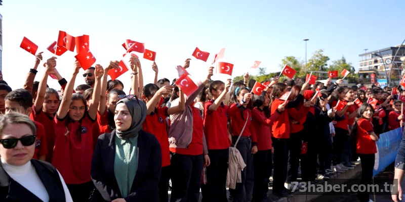 Şırnak'tan Cumhuriyet Bayramı'na Helikopterli Coşku