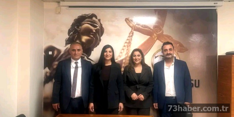 Alman Vekilden Şırnak Barosuna Sürpriz Ziyaret