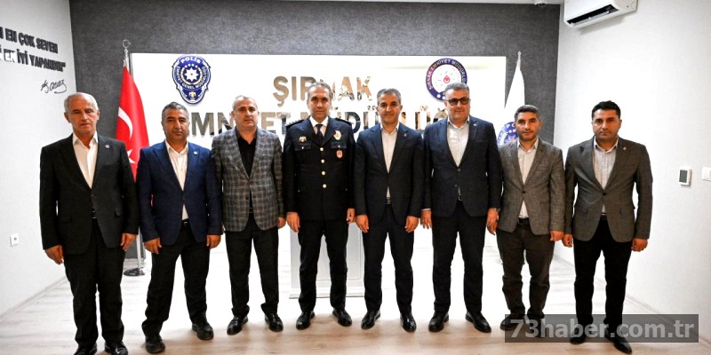 Şırnak Emniyetinde Görev Değişimi: Sazak'a Ziyaret