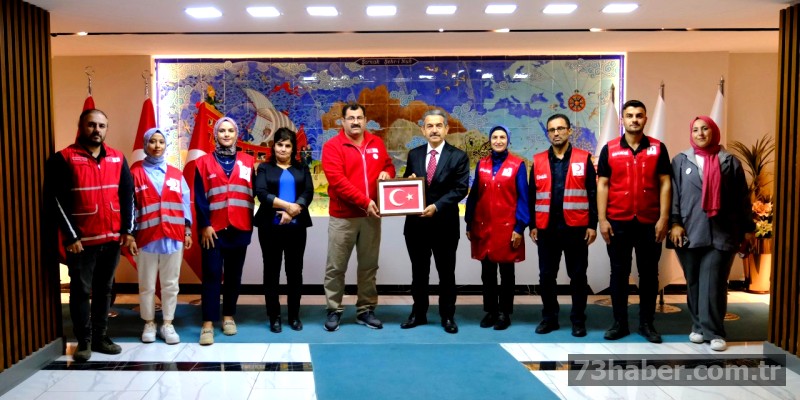 Şırnak'ta Kızılay Haftası coşkusu: Vali ve Başkandan mesajlar