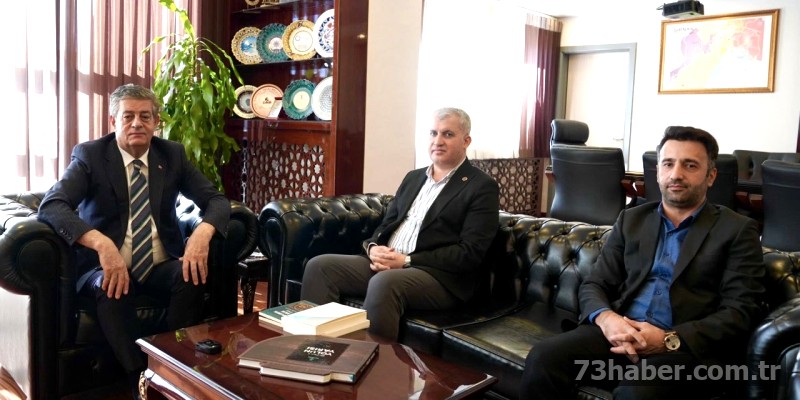 Şırnak Üniversitesinden Başkan Yarka'ya anlamlı ziyaret