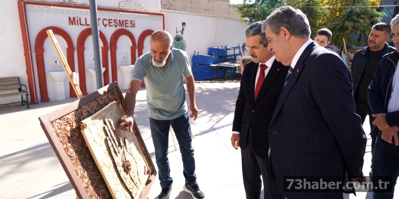 Şırnak'ta Sanat Rüzgarı: Vali ve Başkan Ressam Sidar'la Buluştu