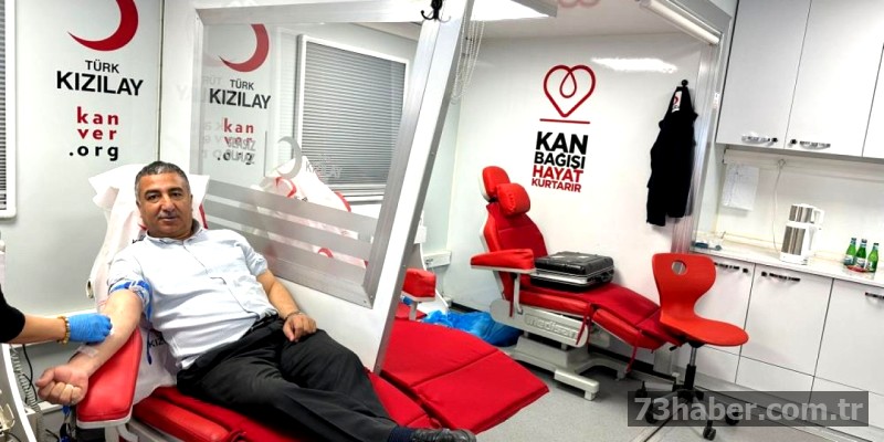 Sağlık-Sen Şırnak'tan örnek davranış: Kan bağışına davet