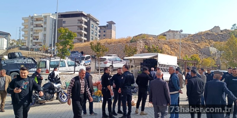 Şırnak'ta Seyyar Satıcılar ve Zabıta Arasında Gergin Anlar