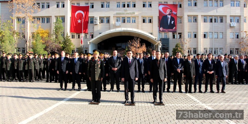 Şırnak, Ulu Önder Atatürk'ü Minnetle Yad Etti