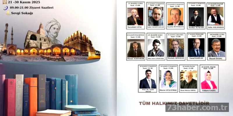 Cizre Kitap Fuarı Coşkusu: Yazarlar, Etkinlikler ve 10 Gün!