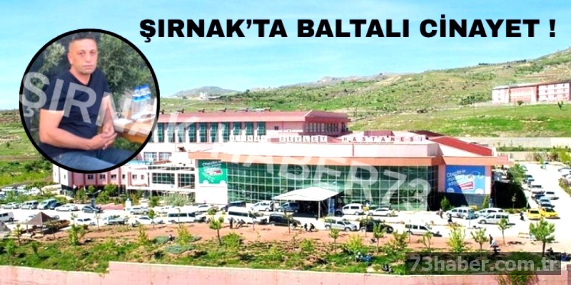 Şırnak'ta Balta Dehşeti: Cinayet Zanlısı Emniyet Güçlerinin Elinde!