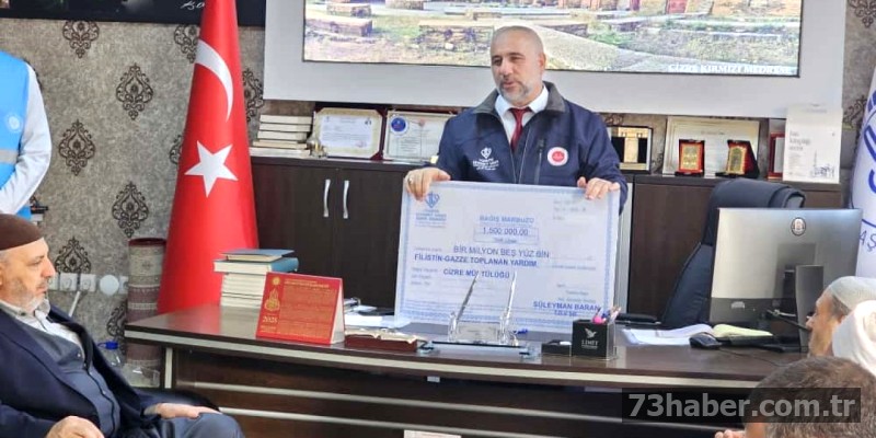 Cizre Halkından Gazze'ye Destek: Elde Edilen Gelir Türkiye Diyanet Vakfı Aracılığıyla Ulaştırılacak