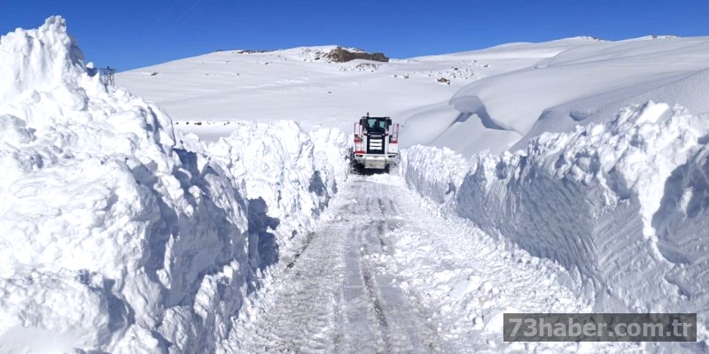 Şırnak Beyaz Örtüyle Kaplandı: Kar Kalınlığı Rekor Seviyede!