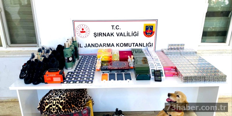 Jandarma Şırnak'ta Kaçakçılara Göz Açtırmadı: Büyük Operasyon
