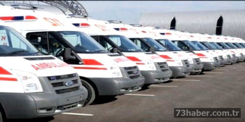 Şırnak'ta Acil Sağlık Ağı Genişliyor: 11 Ambulanslık Yeni Filo