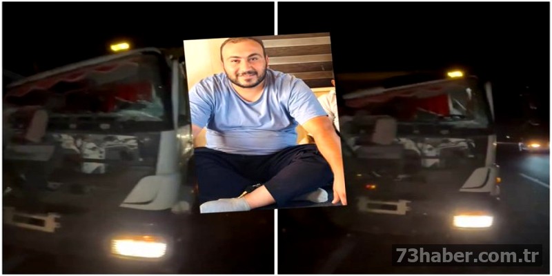 Şırnak'ta Trafik Faciası: Şoför Kazada Can Verdi