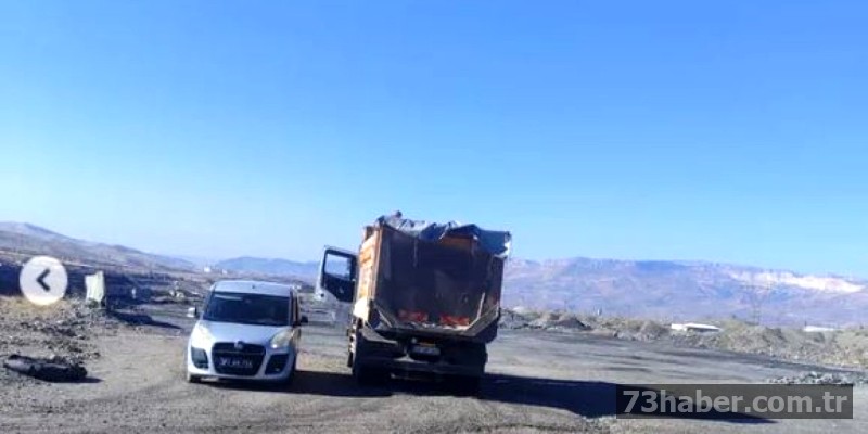 Şırnak'ta Yük Kamyonlarına Branda Denetimi Sıklaştırıldı