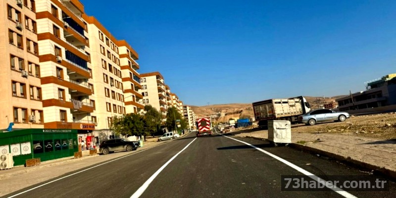 Cizre'de Yollar Daha Güvenli: Çizgiler Yenileniyor