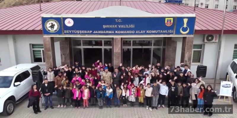 Şırnak'ta Jandarmadan Çocuklara Neşeli Etkinlik