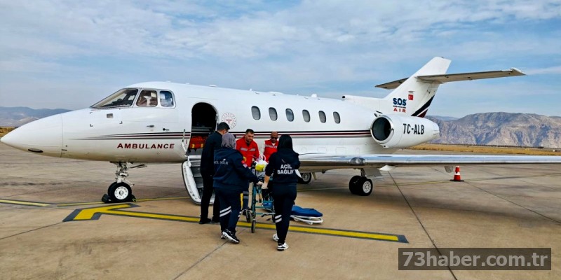 Şırnak'tan Ankara'ya Umut Uçuşu: Minik Kalbe Hava Köprüsü