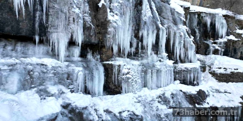 Şırnak'ta Buz Sarkıtları