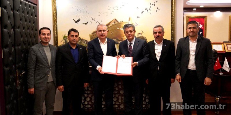 Şırnak Belediyesi'nde sözleşme imzalandı