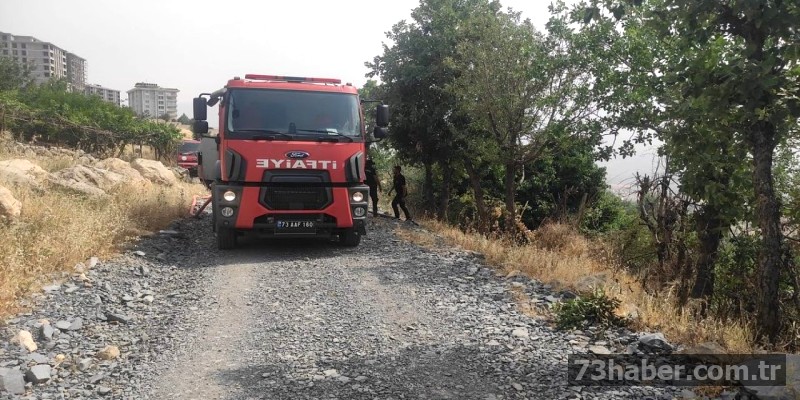 Şırnak İtfaiyesi 1 yılda rekor kırdı