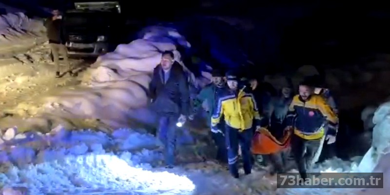 Şırnak'ta 73 yaşındaki hasta kurtarıldı