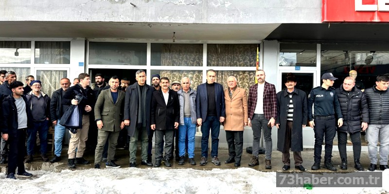 Şırnak Emniyet Müdürü Beytüşşebap'ta