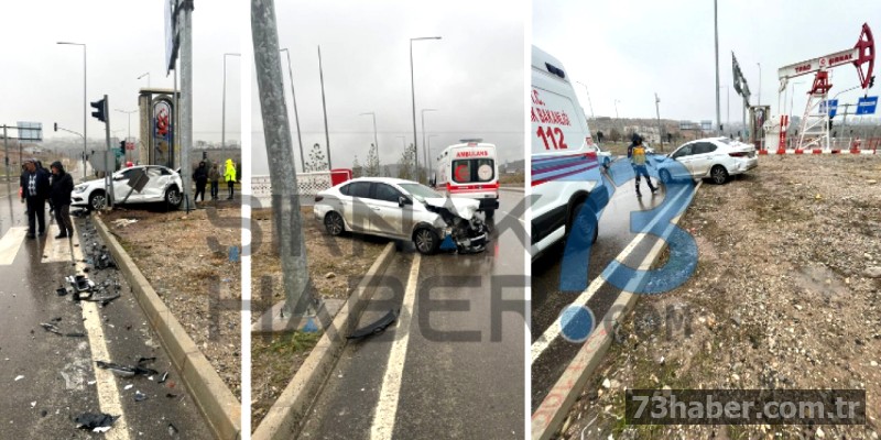 Şırnak'ta Araç Çarpışması