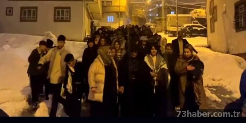 Şırnak'ta Suriye yürüyüşü