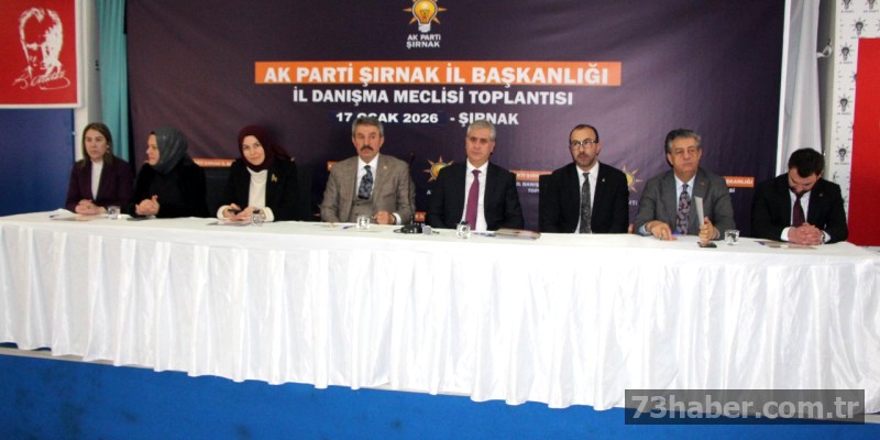 Yalçın Şırnak'ta konuştu