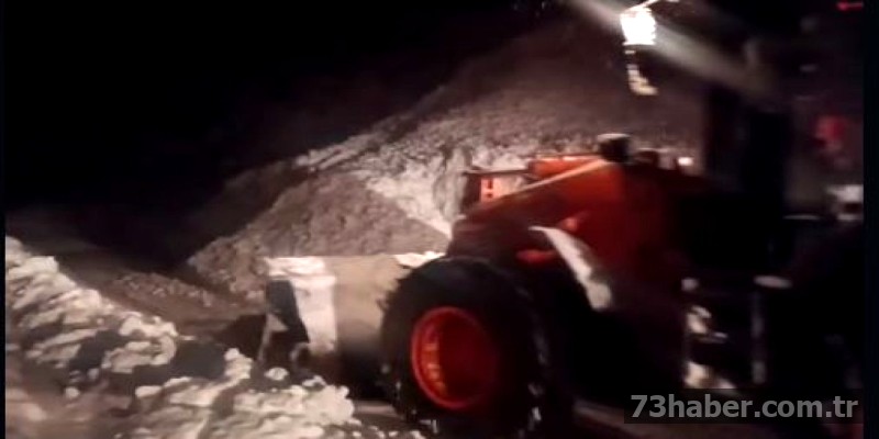 Şırnak'ta çığ tehlikesi geçildi