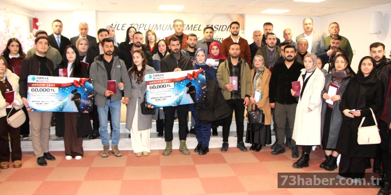 Şırnak Belediyesi 60 bin TL'lik çeyiz dağıttı