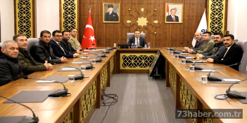 Cizre'de av dönemi toplantısı yapıldı