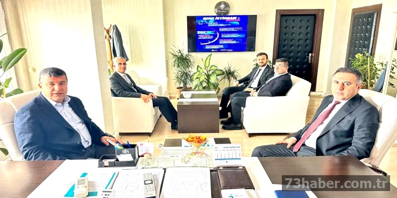 Şırnak TSO Başkanı Geliş İşkur'u Ziyaret Etti