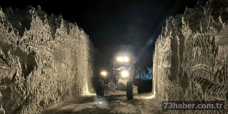 Hakkari-Şırnak yolu açıldı