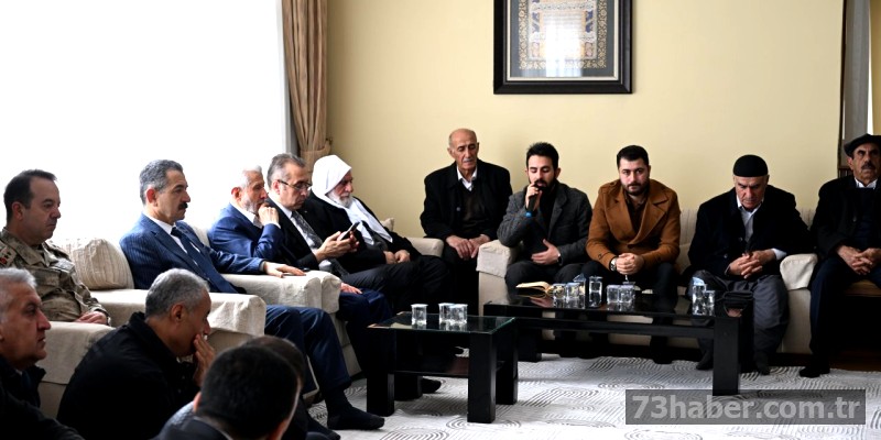 Vali Ekici Geliş ailesini ziyaret etti