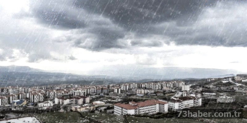 Şırnak'ta Yağmur Bekleniyor