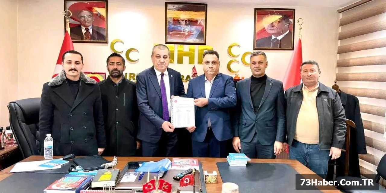 MHP Şırnak'ta Yeni Başkan!