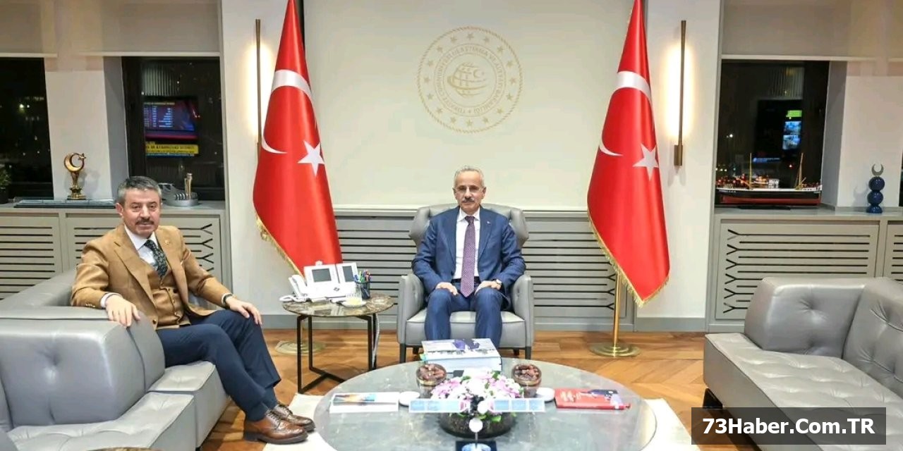 Şırnak-Van Yolu Durumuna İlişkin Bakan Uraloğlu'yla Görüşme Gerçekleşt