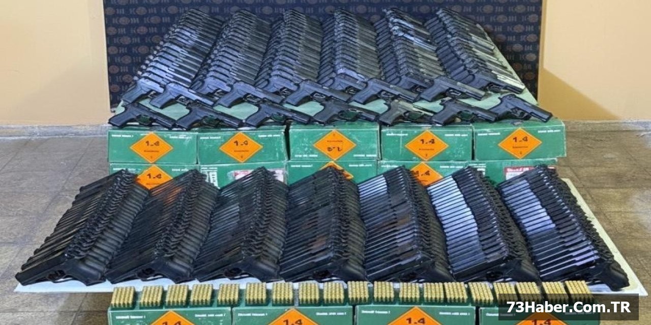 Şırnak'ta Büyük Silah Darbesi: 300 Tabanca