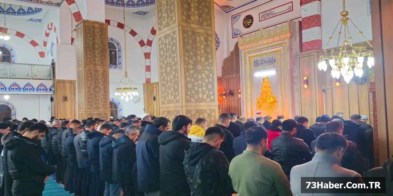 Şırnak'ta Berat Kandili Coşkuyla Kutlandı