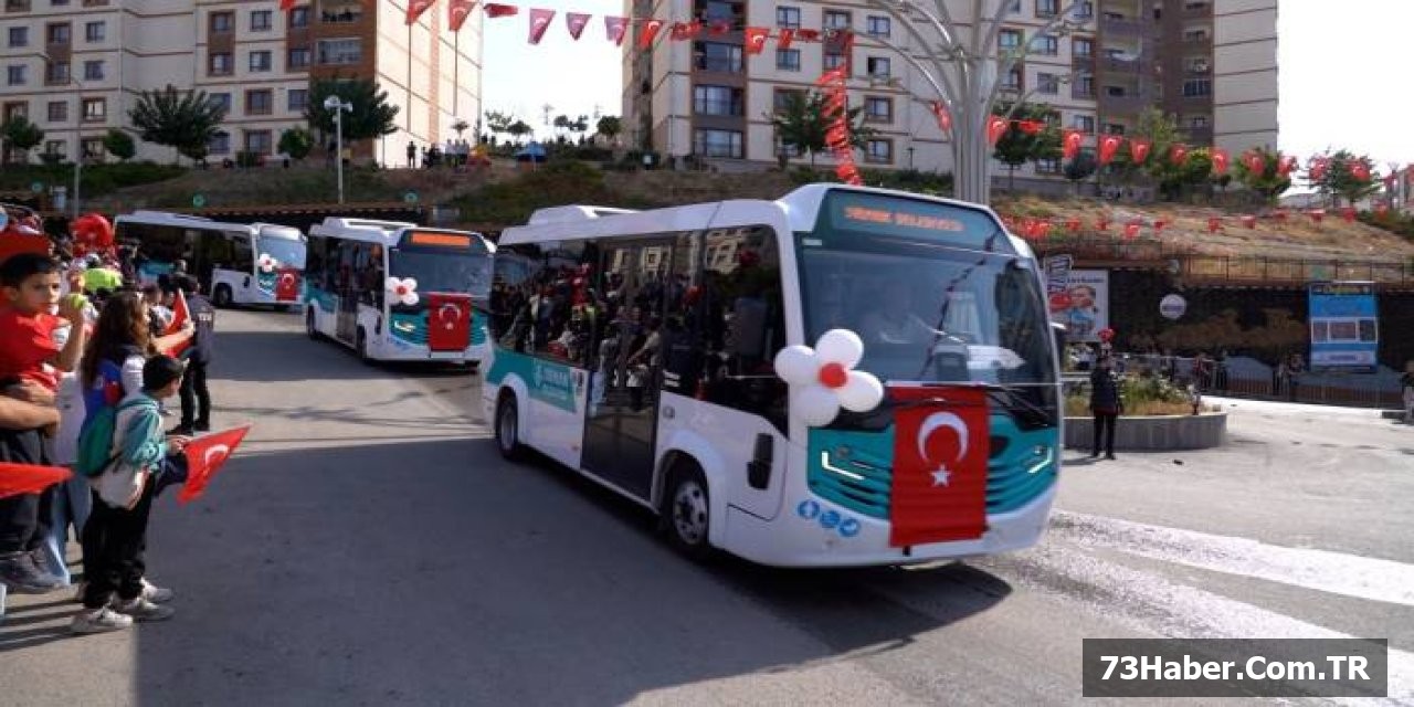 Şırnak'ta Toplu Taşıma Nakit Binişler Son Buldu
