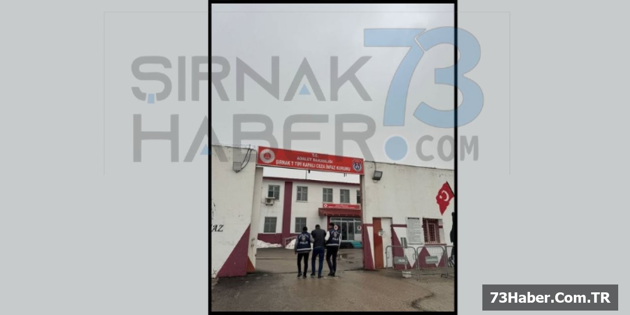 Şırnak'ta 13 Yıl 4 Ay Kaçak Yakalandı