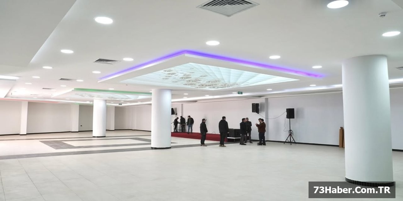 Şırnak'ta Düğün Salonu Açılıyor!