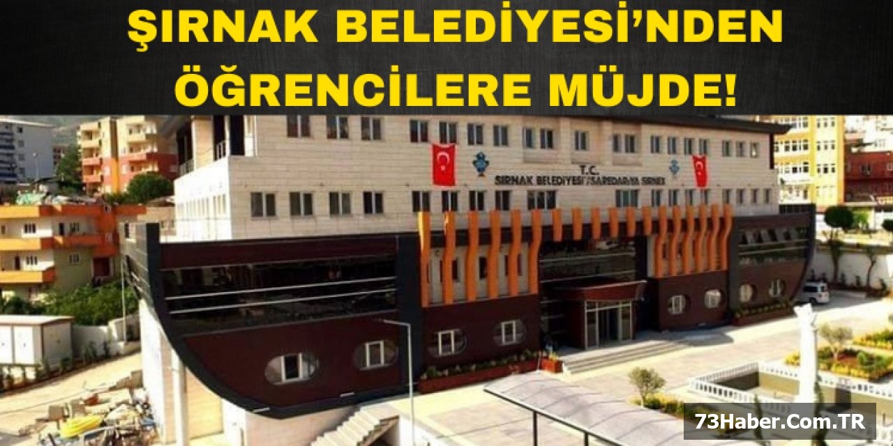Şırnak Belediyesi YKS Sınav Ücretini Karşılayacak