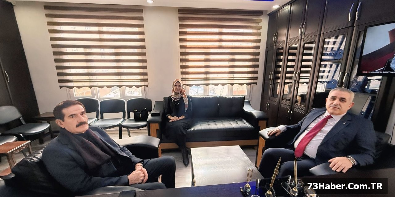 Şırnak'tan Uludere'ye Tebrik Ziyareti
