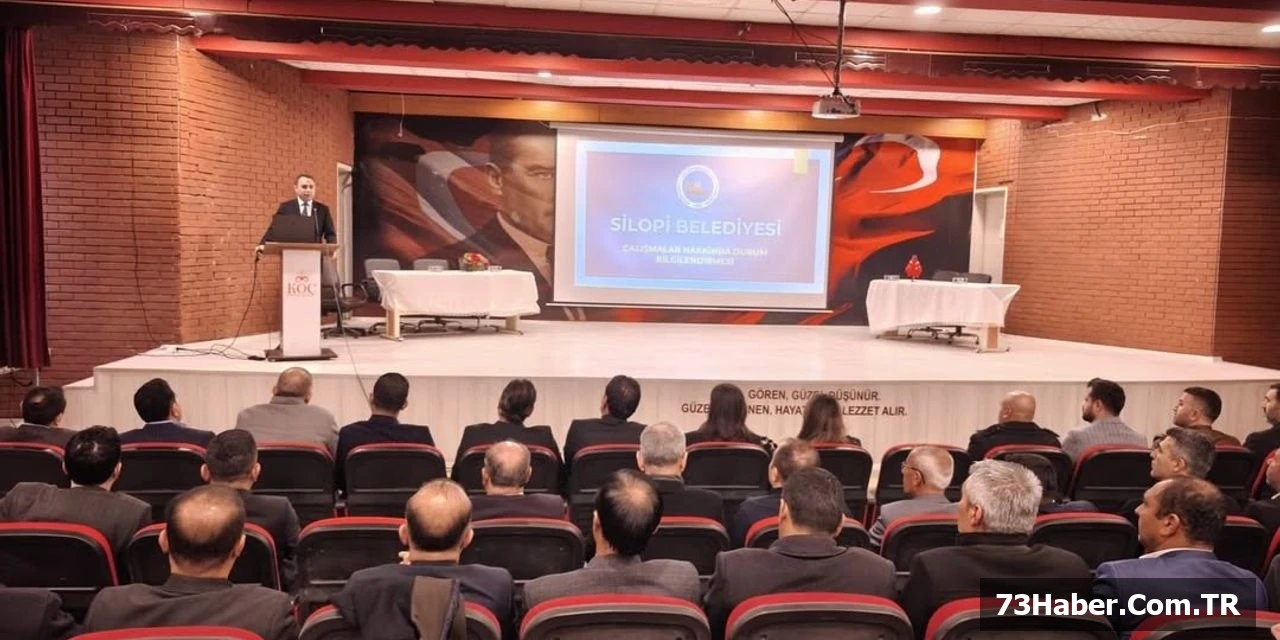 Silopi'de Hizmetler Masaya Yatırıldı
