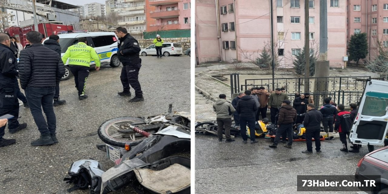 Şırnak'ta Korkunç Çarpışma: 1 Yaralı