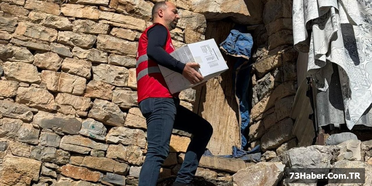 Şırnak'ta Kızılay'ın Ramazan Yardımı